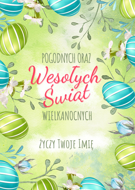 Pogodnych Świat wielkanocnych