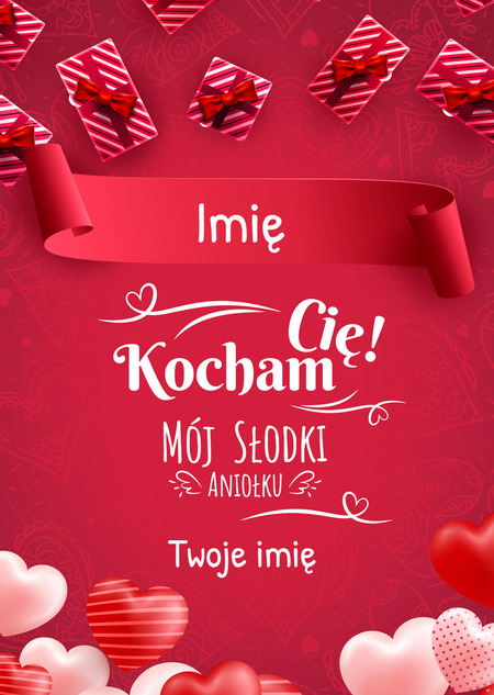 Kocham Cię Mój aniołku