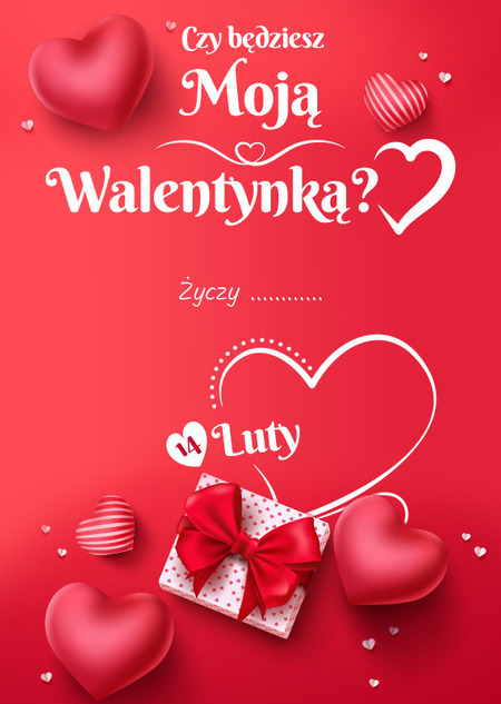 Walentynki w czerwieni